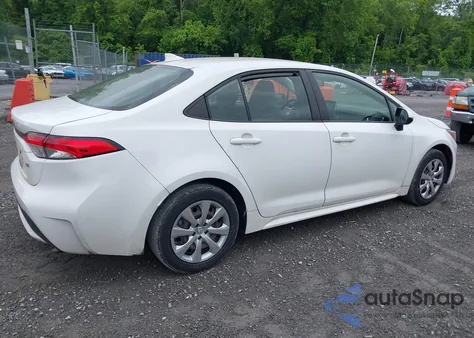 2020 Toyota Corolla Le from USA, damaged, VIN JTDEPRAE6LJ046141